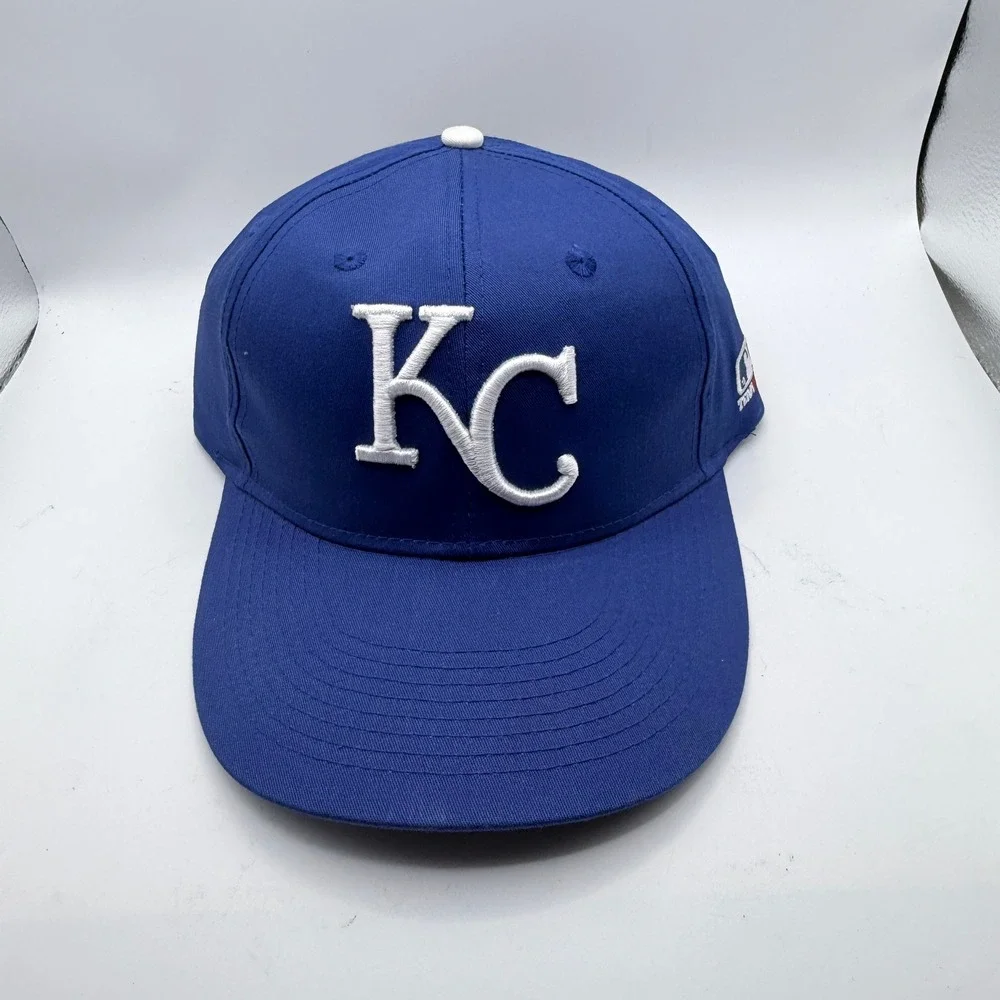 OC Sports Kansas City Royals Hat OSFM‎ Blue MLB Embroidered Adjustable Cap